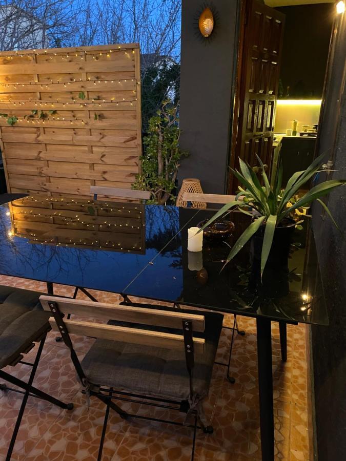Charming Apartment In A Duplex With Garden & Balcony Cunit Exterior photo